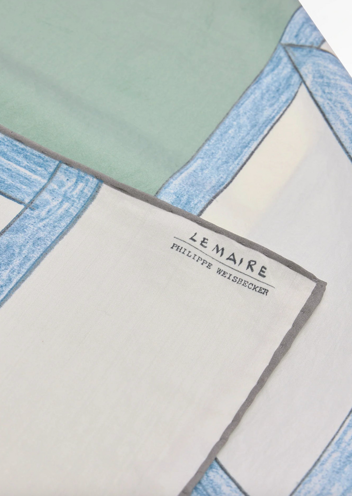 Silk Scarf - Sixty Blue Chair
