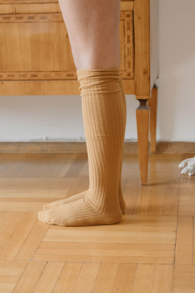 Over Knee Socks - Silva Brown