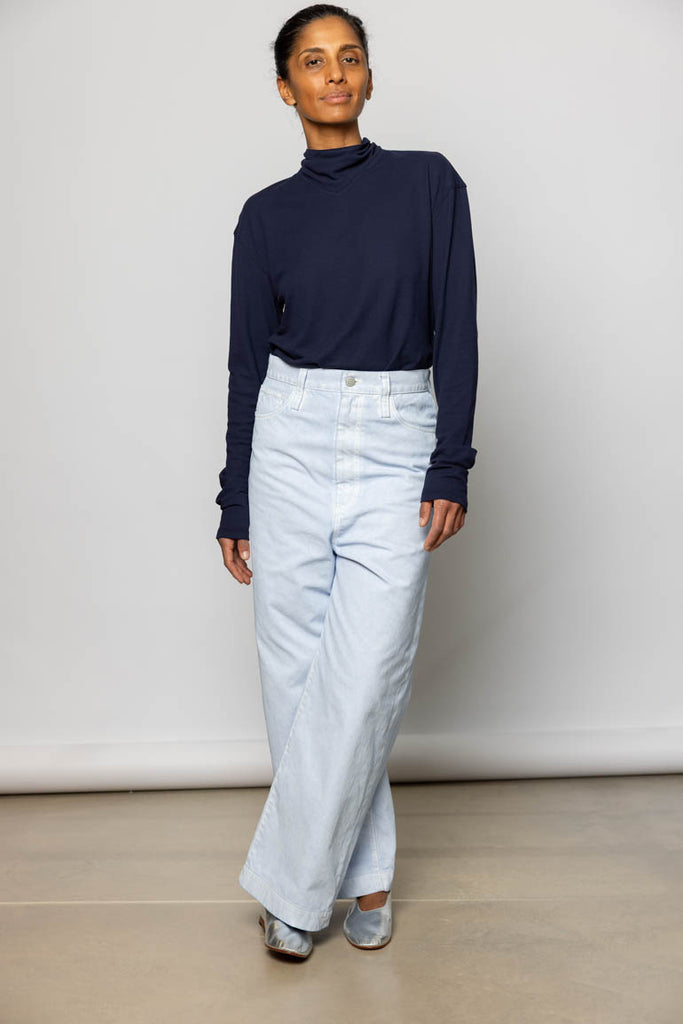 Sculptural Jeans - Light Blue