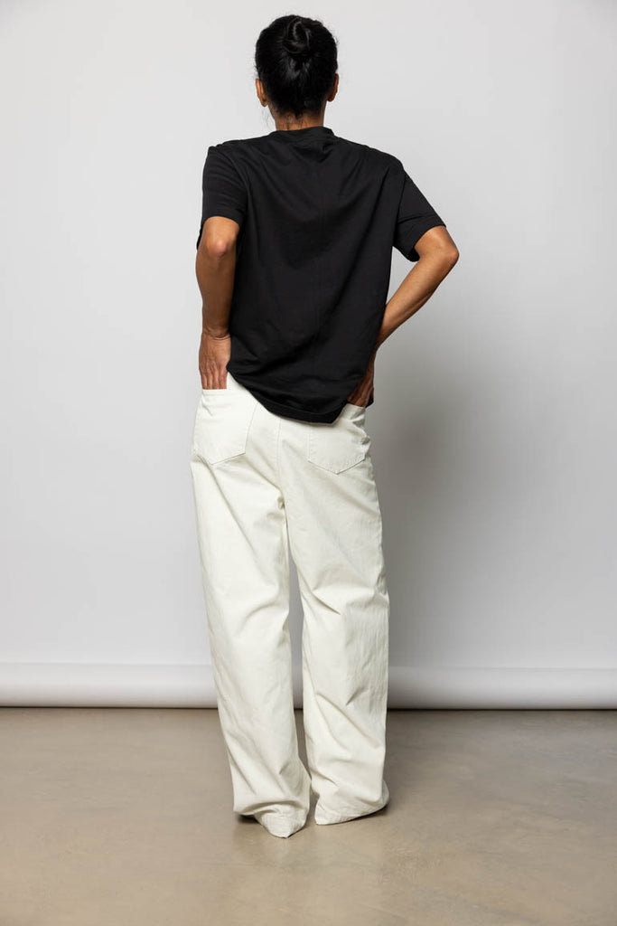 Sculptural Jeans - White