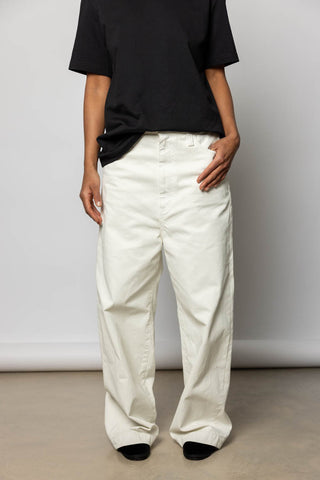 Sculptural Jeans - White