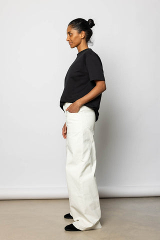 Sculptural Jeans - White