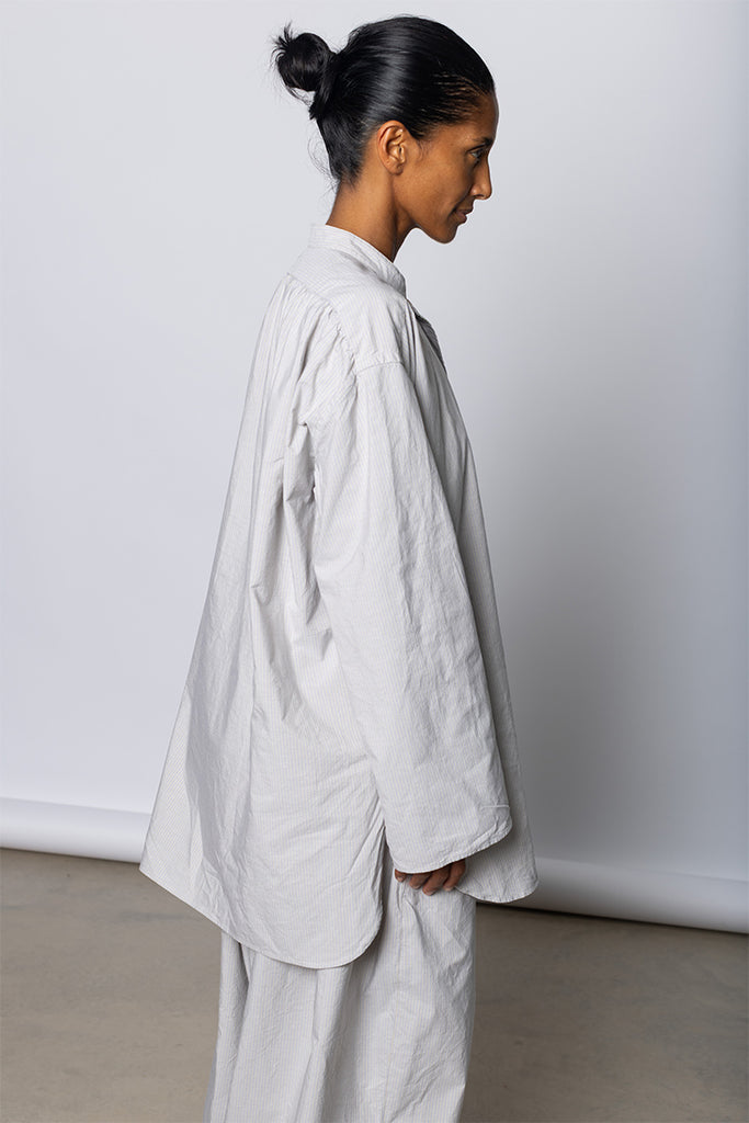 Shaman Shirt - Dusty Fine Stripe