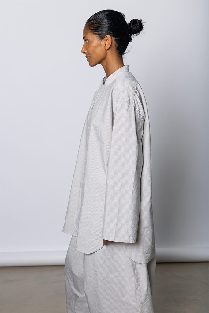 Shaman Shirt - Dusty Fine Stripe