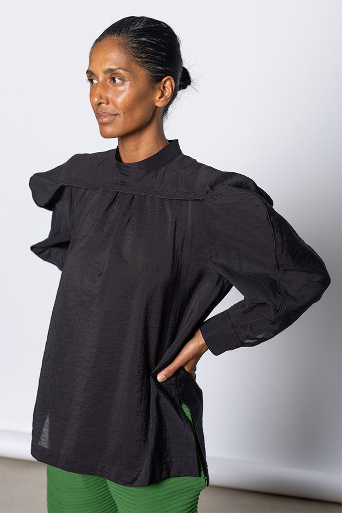 Sheer Shirt - Black