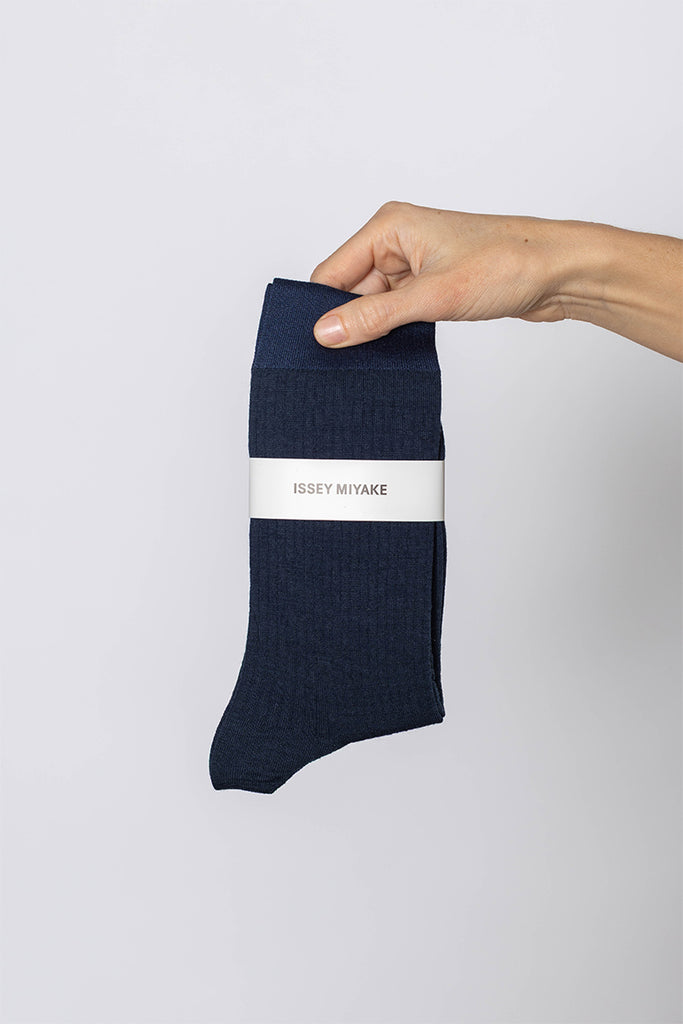 Sheer Rib Socks - Black