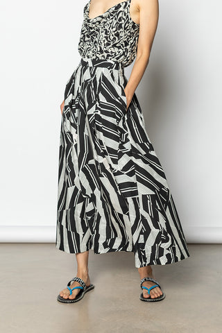 Soni Skirt - Black/White