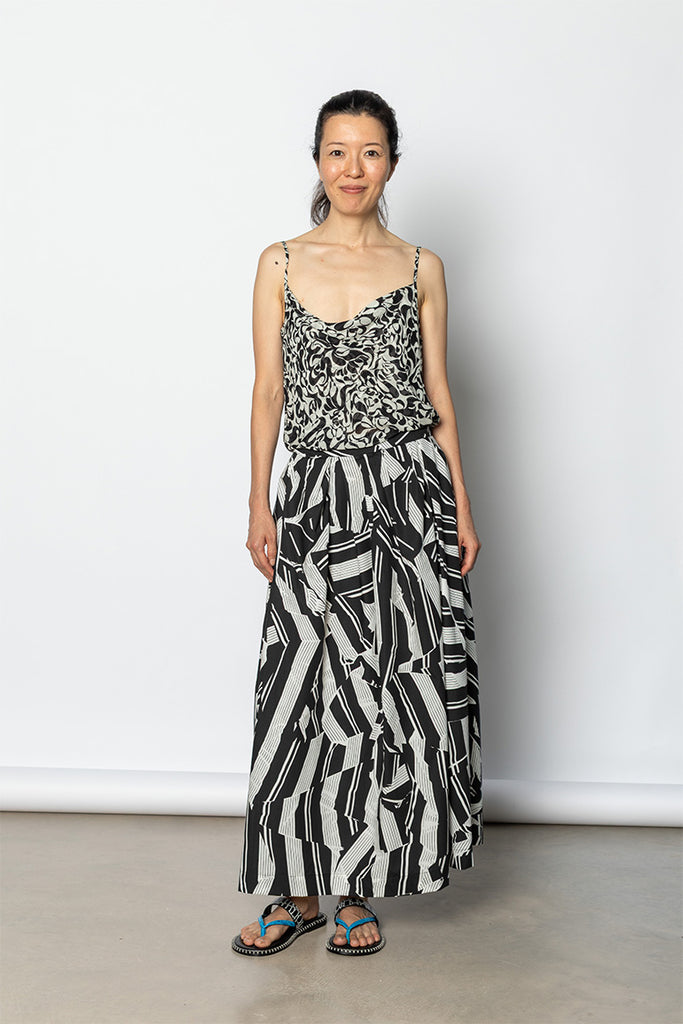 Soni Skirt - Black/White