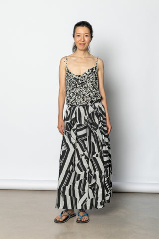 Soni Skirt - Black/White