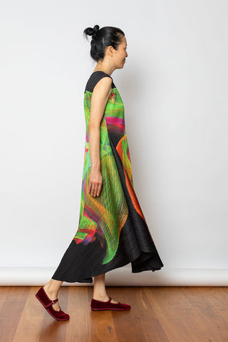 Spectrum Dress - Bright Green