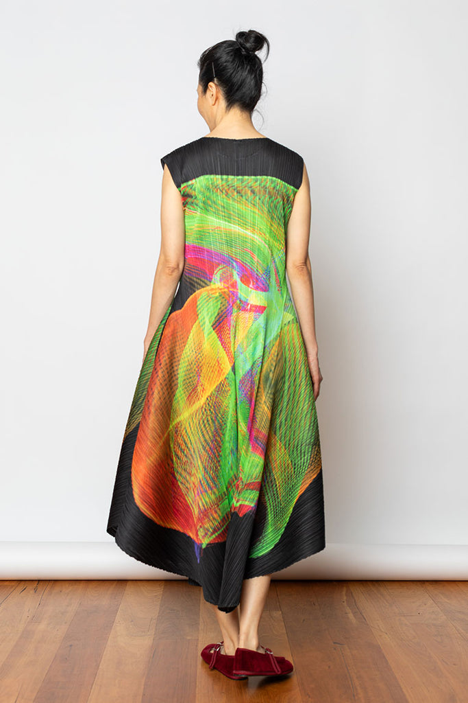 Spectrum Dress - Bright Green