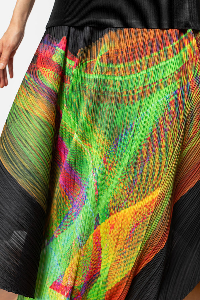 Spectrum Skirt - Bright Green