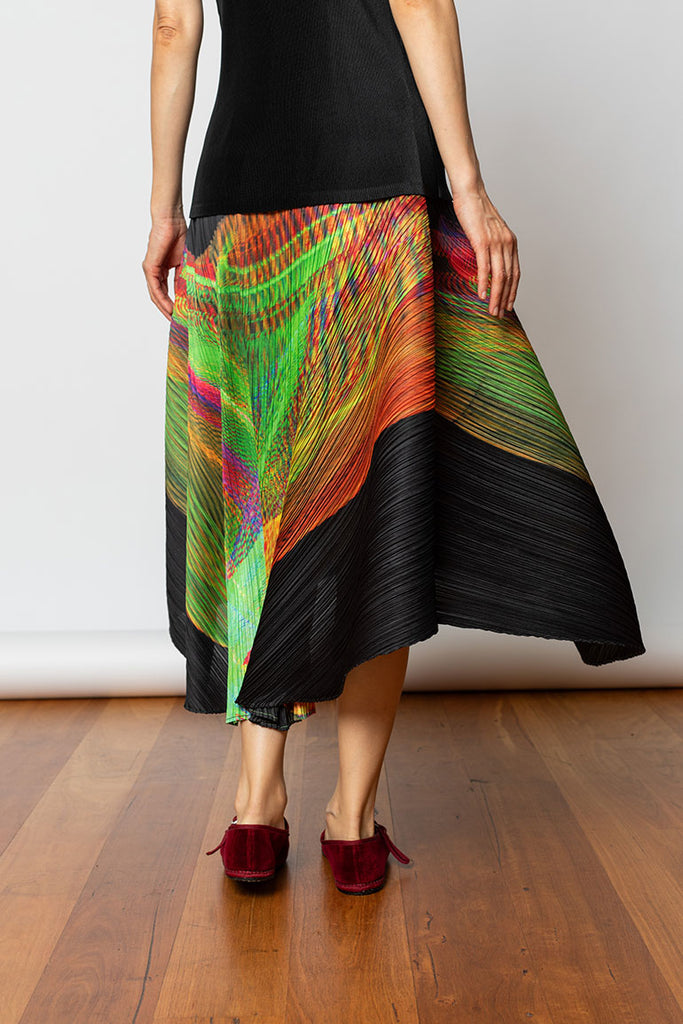 Spectrum Skirt - Bright Green