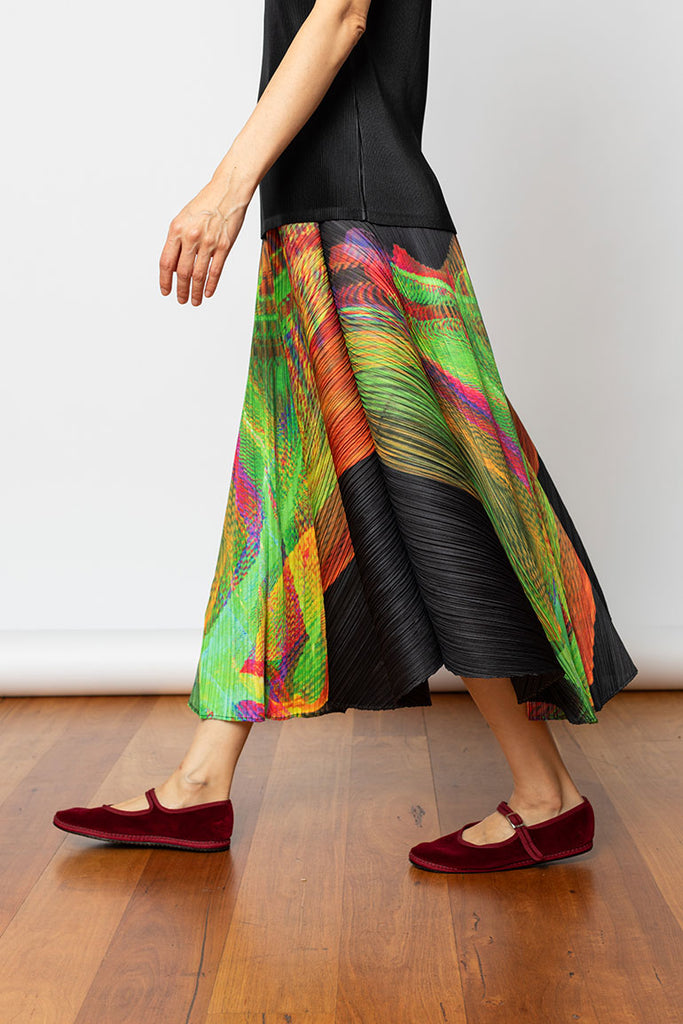 Spectrum Skirt - Bright Green