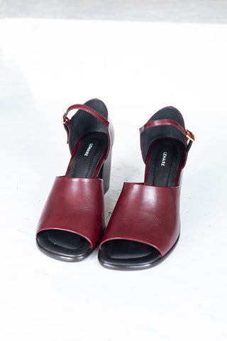 Square Heeled Sandals 80 - Chianti