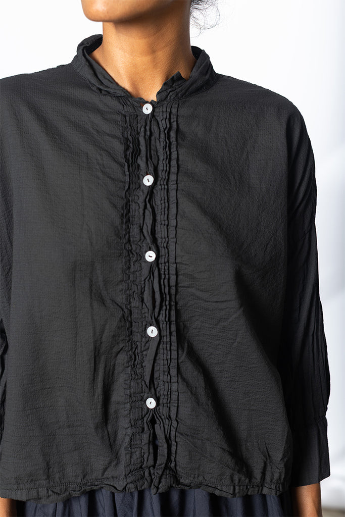 Square Top Self Check - Black