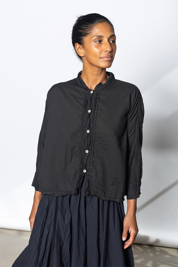 Square Top Self Check - Black