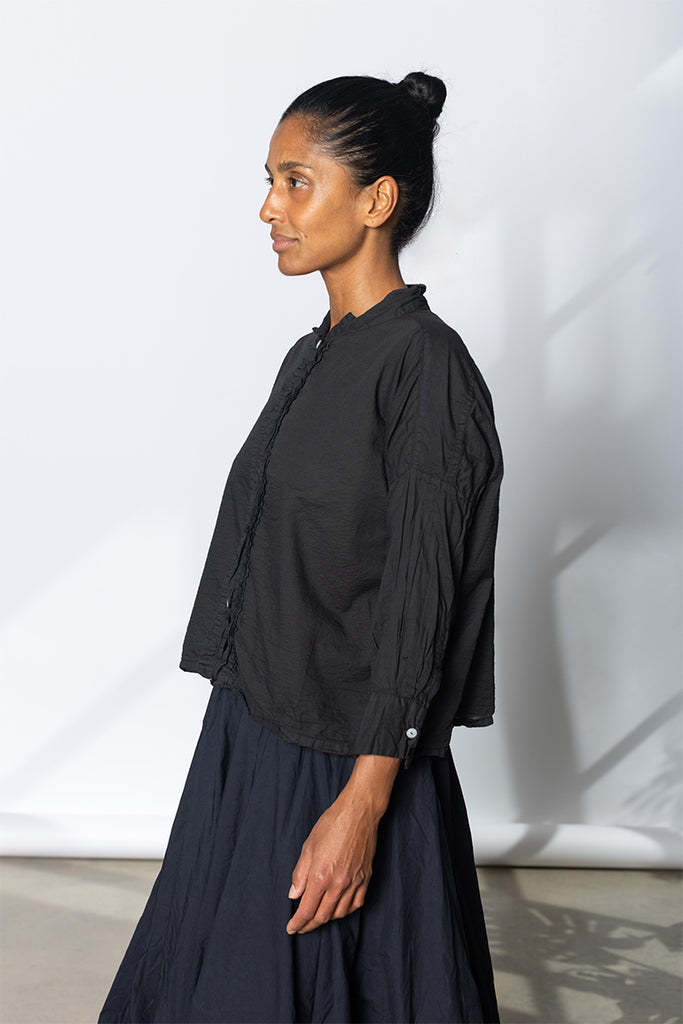 Square Top Self Check - Black
