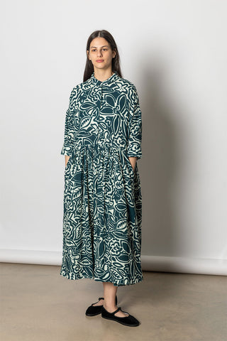 Stephanie Dress - Gauze Print