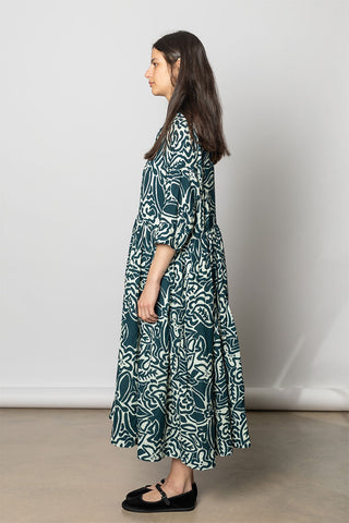 Stephanie Dress - Gauze Print