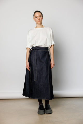 Stieglitz Denim Skirt - Indigo
