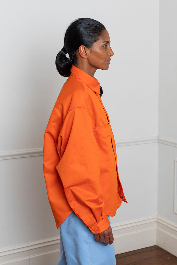 Stitch Jacket - Orange