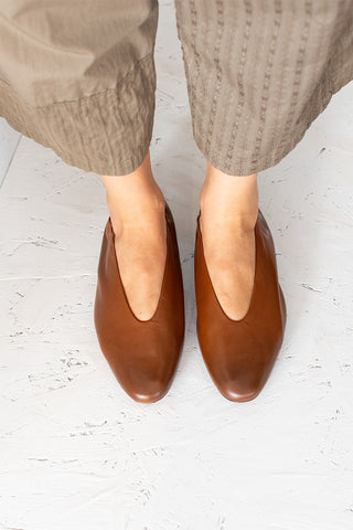 Strascico Ballerina Shoes - Basalt