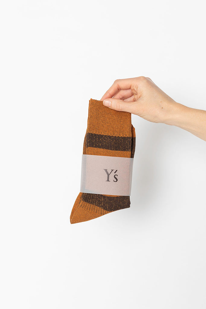 Stripe Socks - Orange