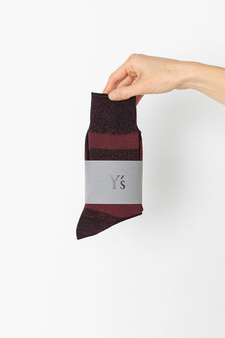 Stripe Socks - Red