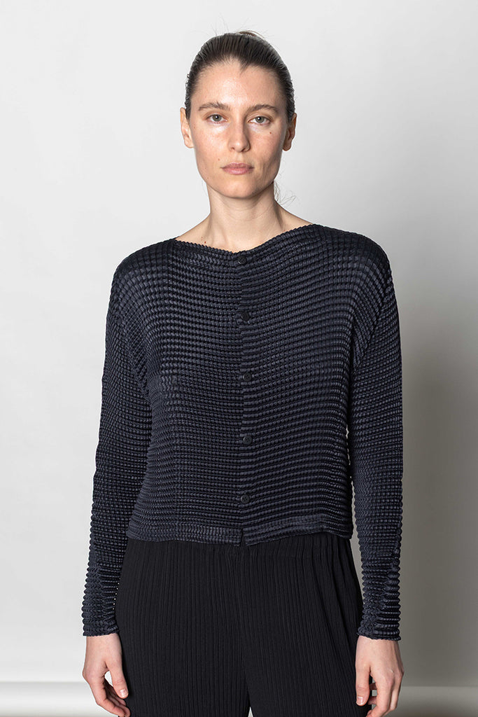Suede Like Please Cardigan - Black