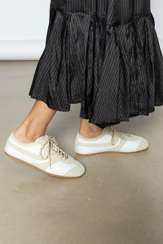 Suede Sneakers - White