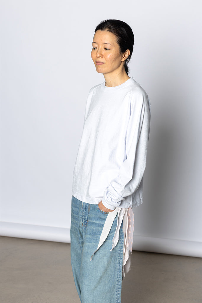 Mahuna Long Sleeve T-Shirt - Tinted Aqua