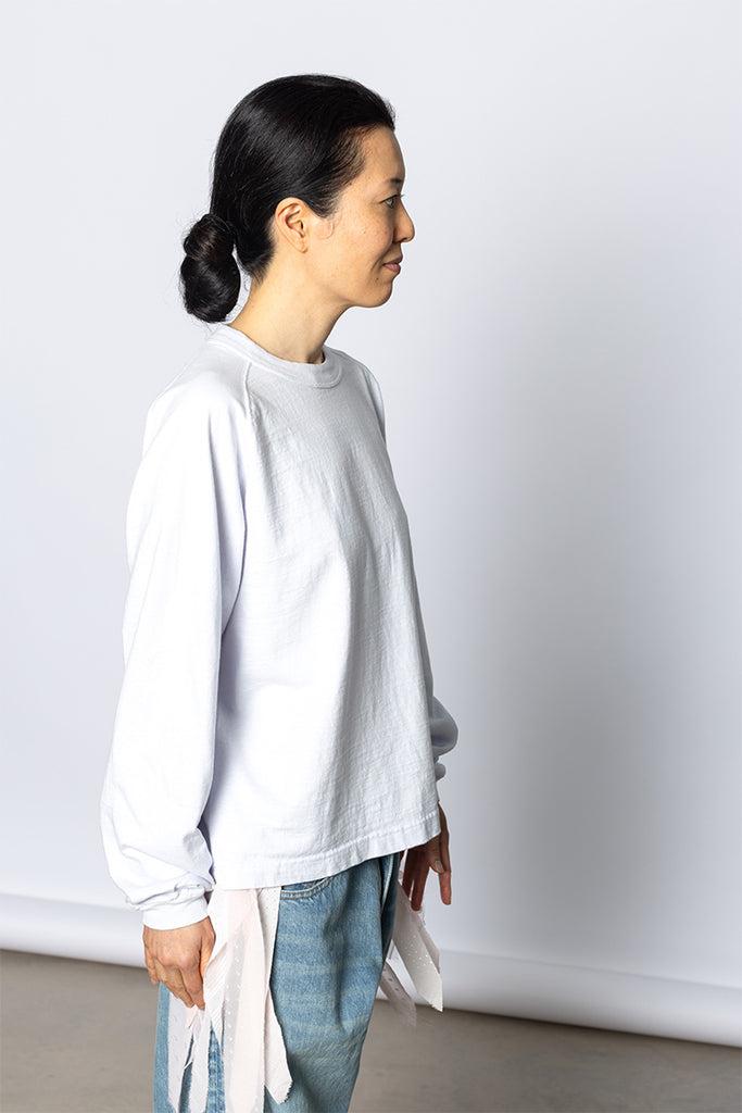 Mahuna Long Sleeve T-Shirt - Tinted Aqua