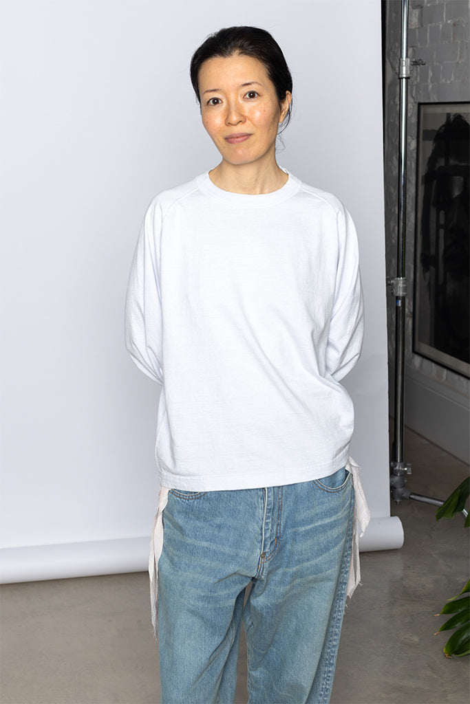 Mahuna Long Sleeve T-Shirt - Tinted Aqua