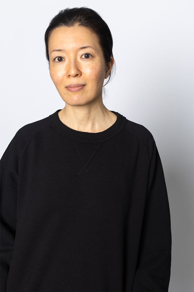 Poli'Ahu Crew Neck Sweatshirt - Anthracite
