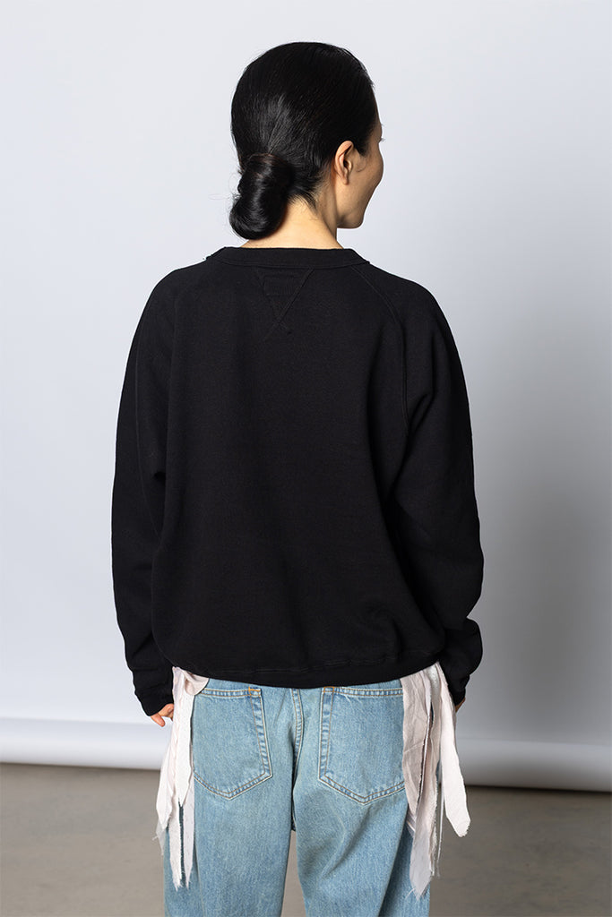 Poli'Ahu Crew Neck Sweatshirt - Anthracite