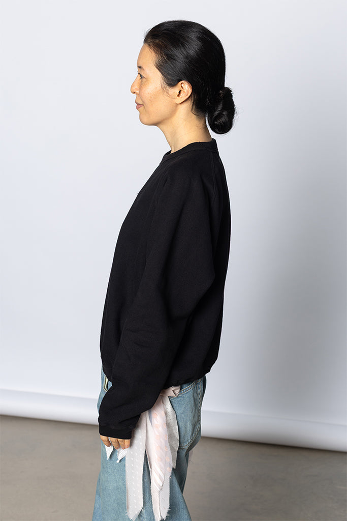 Poli'Ahu Crew Neck Sweatshirt - Anthracite