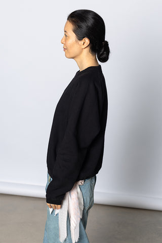Poli'Ahu Crew Neck Sweatshirt - Anthracite
