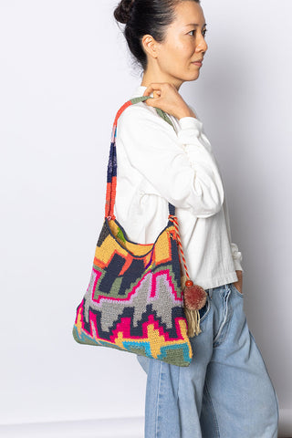 Susan Half Mountain Bilum Tote Bag - 6019