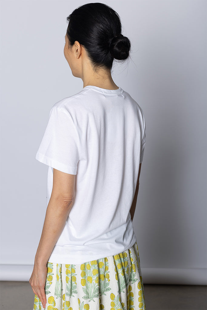 Good Day Print T-Shirt - White/Black