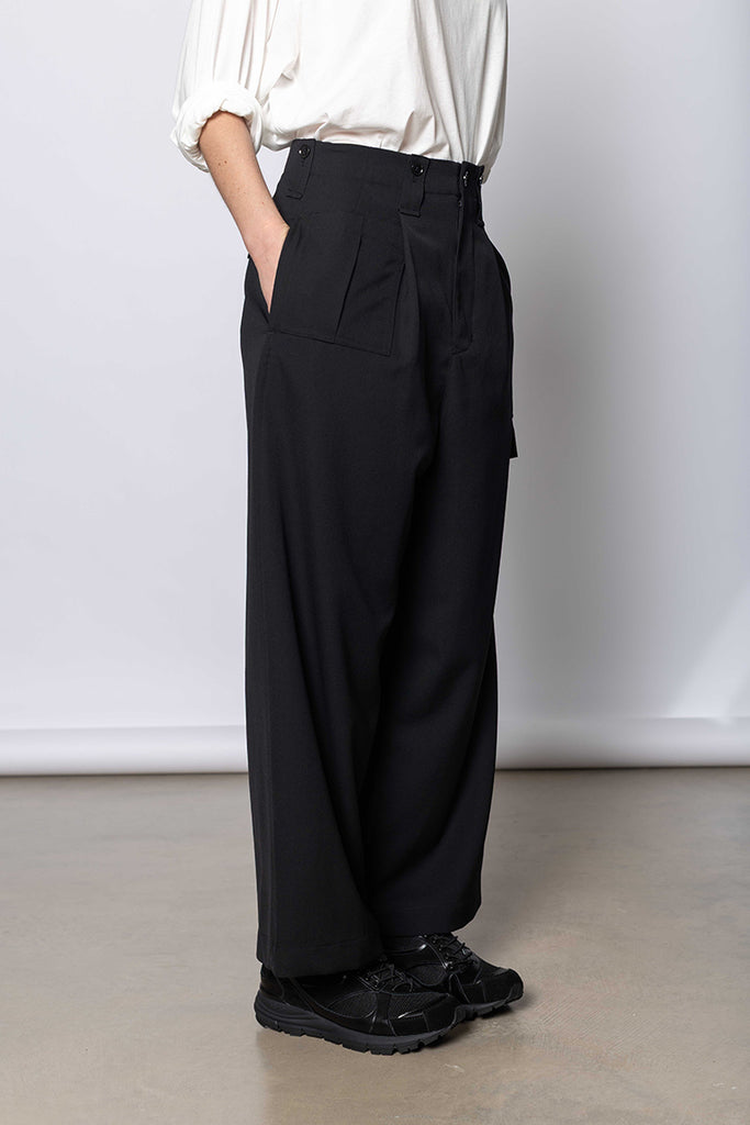 T Cargo Pants - Black