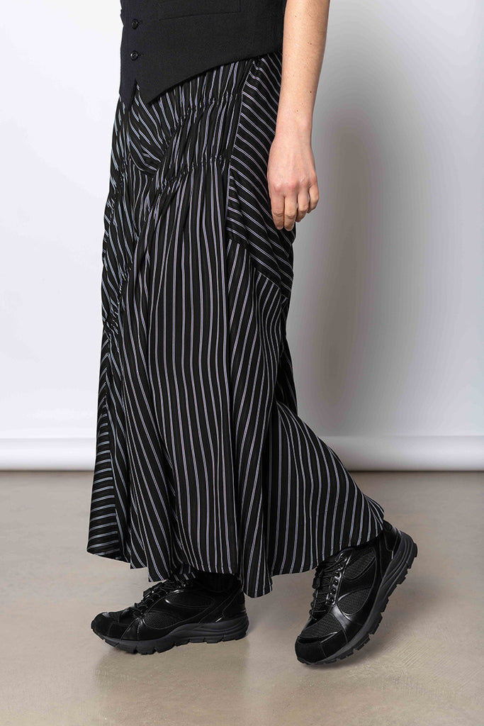 T Gather Pants - Black