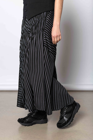 T Gather Pants - Black