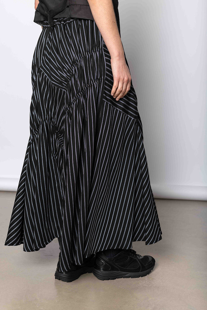 T Gather Pants - Black