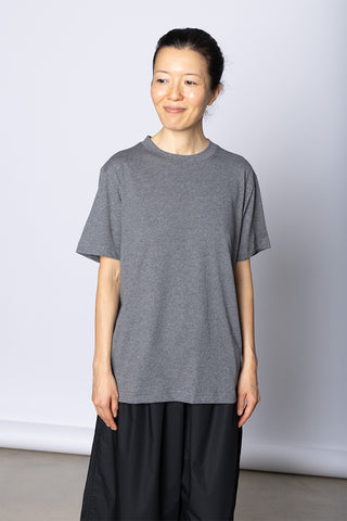 Tag T-Shirt - Mid Grey Melange