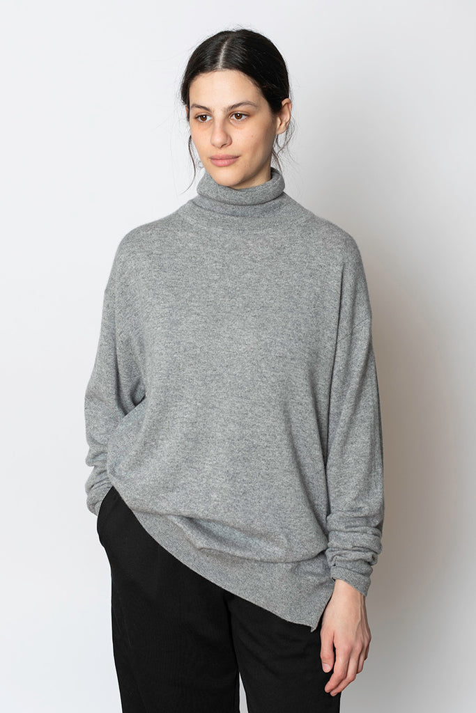 Talila Cashmere Sweater - Grey Marle