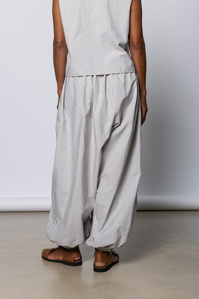 Tamou Trousers - Dusty Fine Stripe