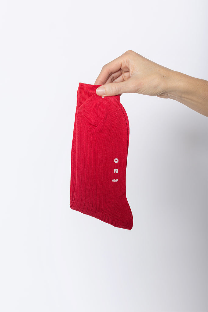 Classic Tao Socks - Red