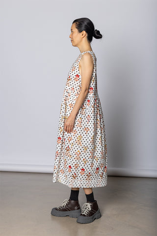 Floral Dot Dress - Multi