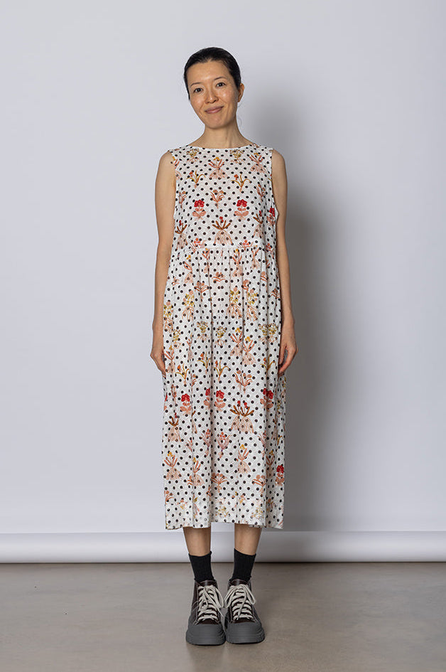 Floral Dot Dress - Multi